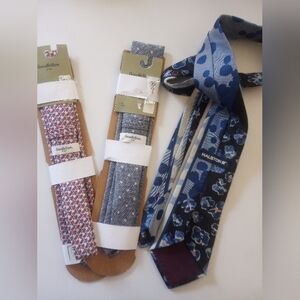 Three Ties- Color And Pattern Varieties